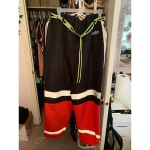 NASA wind breaker joggers